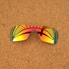 Polarized Lenses Replacement for-OAKLEY Batwolf OO9101 Frame - Orange Red Mirror