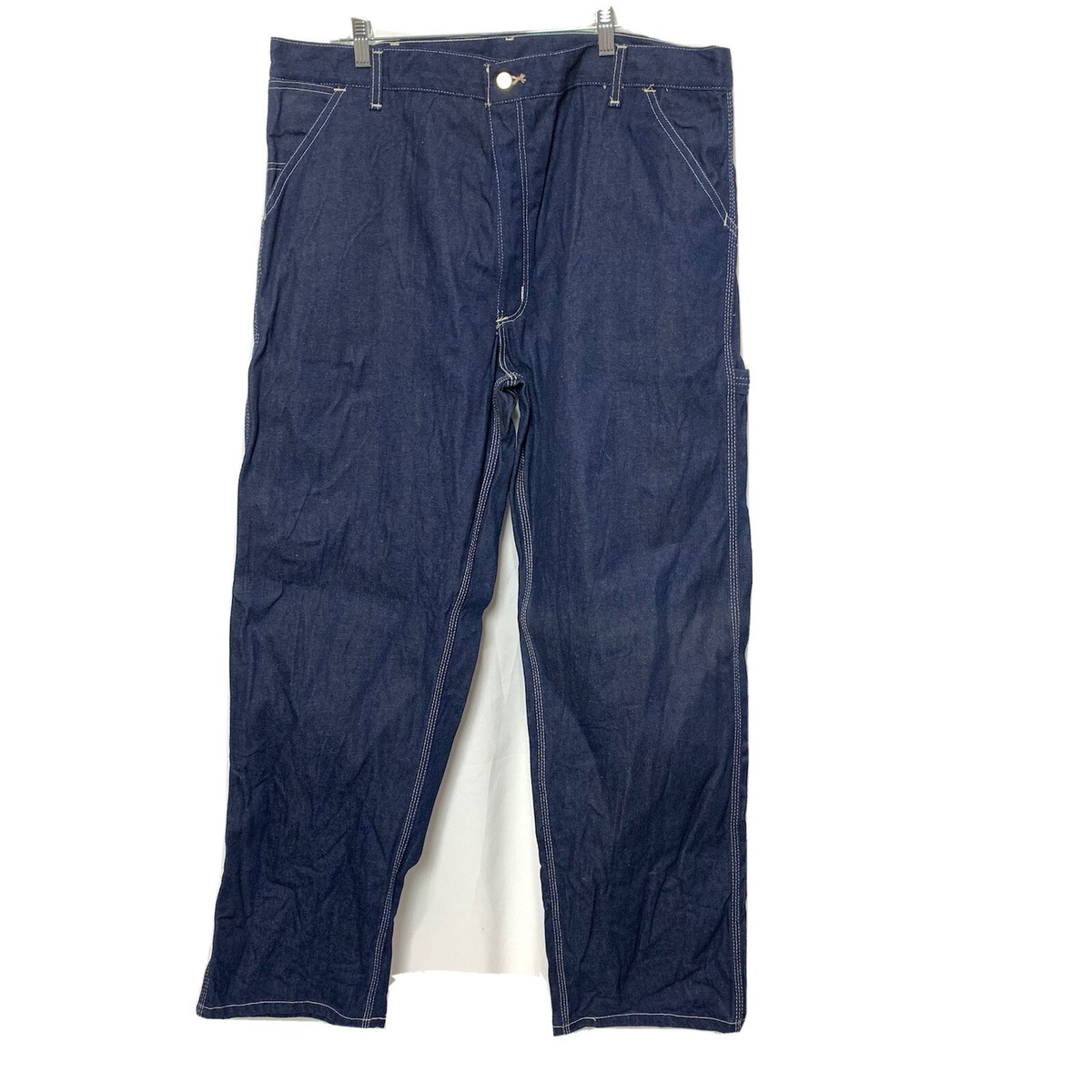 Vintage Carhartt B03 DMN Raw Denim Jeans Men's 42 x 32 Vintage Carhartt B03 DMN Raw Denim Jeans Men's 42 x 32