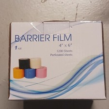 2 Boxes Barrier Film 4 X 6 1200 Perforated Sheets