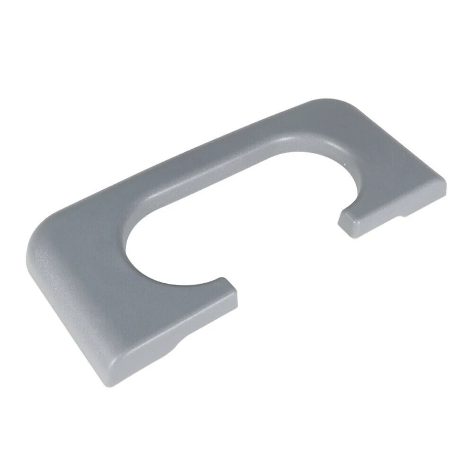 Gray Center Console Cup Holder Pad For 1999~2010 Ford F250 F350 F450 Super Duty Foto 3 de 4