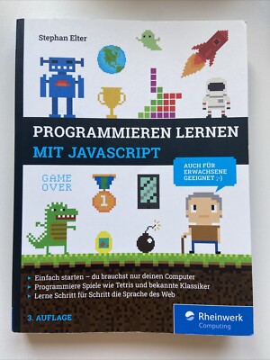 Programmieren Lernen mit Javascript von Stephan Elter (2019, Taschenbuch)