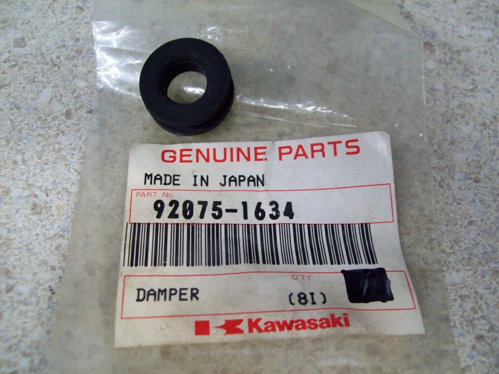 NOS OEM Kawasaki Damper 1984-2008 ZX600-A1 ZX900-A2 ZX900-A3 92075-1634