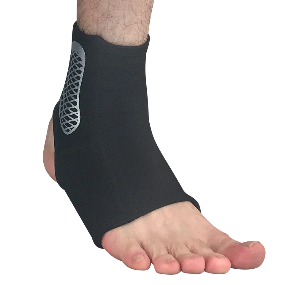 2 PCS Sport Ankle Foot Protection Gear Basketball Football Running Support Brace - Image 4 of 4
