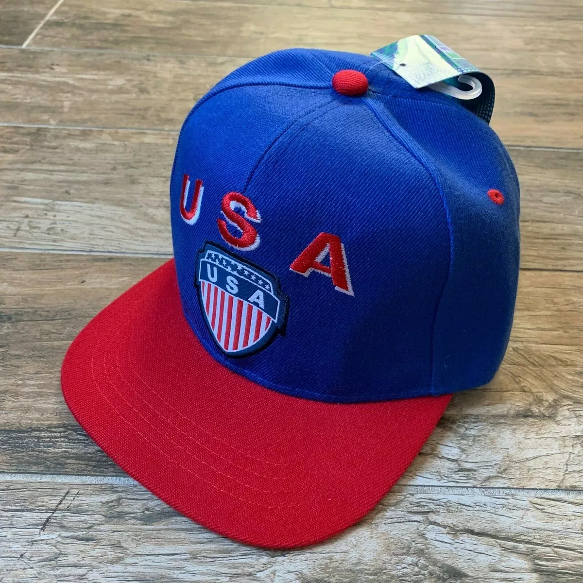 Usa flat brim hat hotsell