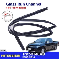 Glass Run Channel Felt Front Right Fits Mitsubishi Triton 2D w Cab Truck 2005-14