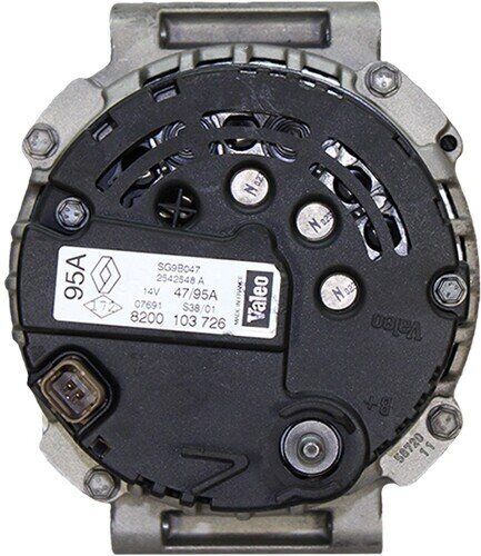 Alternator 12V/98A DACIA LOGAN 1.4 CA1470 - Picture 3 of 5