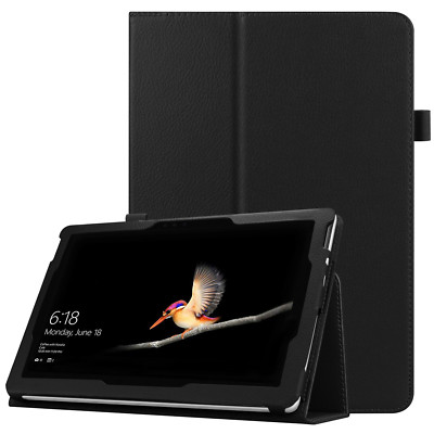 Premium Leather Stand Case Cover For Microsoft Surface Go 4 (2023) / Go 3 (2021)