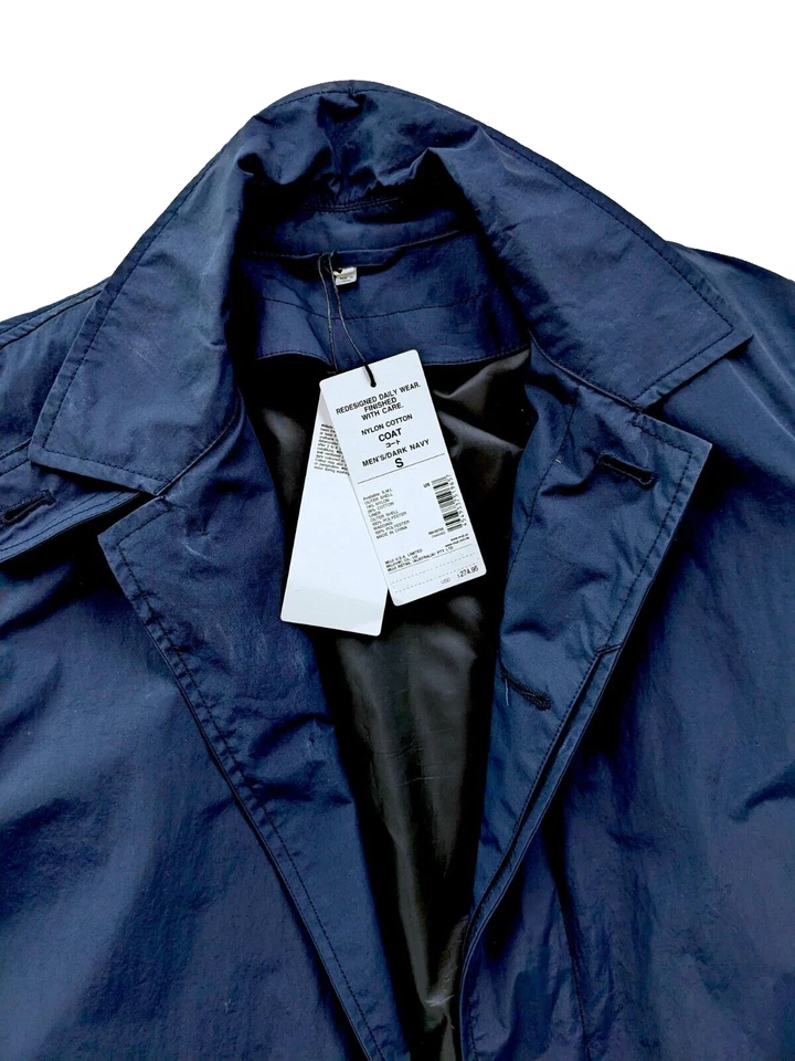 Nuevo con etiquetas🔥 Abrigo modular azul marino 2 en 1 aislado a prueba de viento MUJI x Margaret Howell S Foto 2 de 4