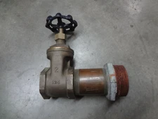 Fairbanks Solid Bronze Gate Valve HD Pressure 125 4 Npt New NOS NO Box