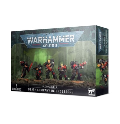 Warhammer 40k  Blood Angels Death Company Intercessors - OOP New in Box