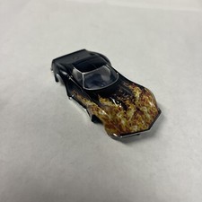 NEW AFX RACING CORVETTE WITH WILDFIRE GRAPHICS ON BLACK HO SLOT CAR BODY