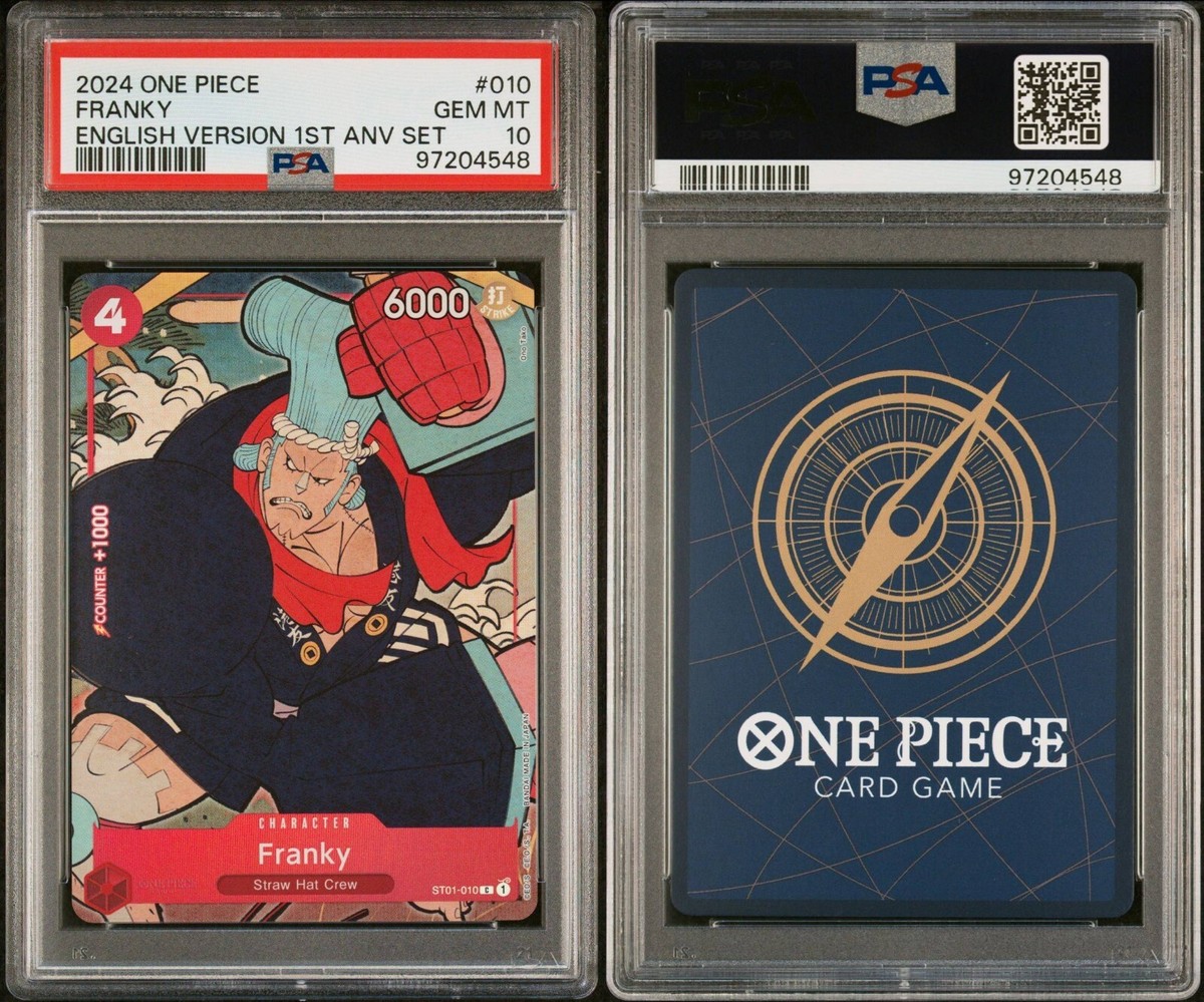 Franky ST01-010 English 1st Anniversary Set 2024 ONE PIECE Franky ST01-010 English 1st Anniversary Set 2024 ONE PIECE