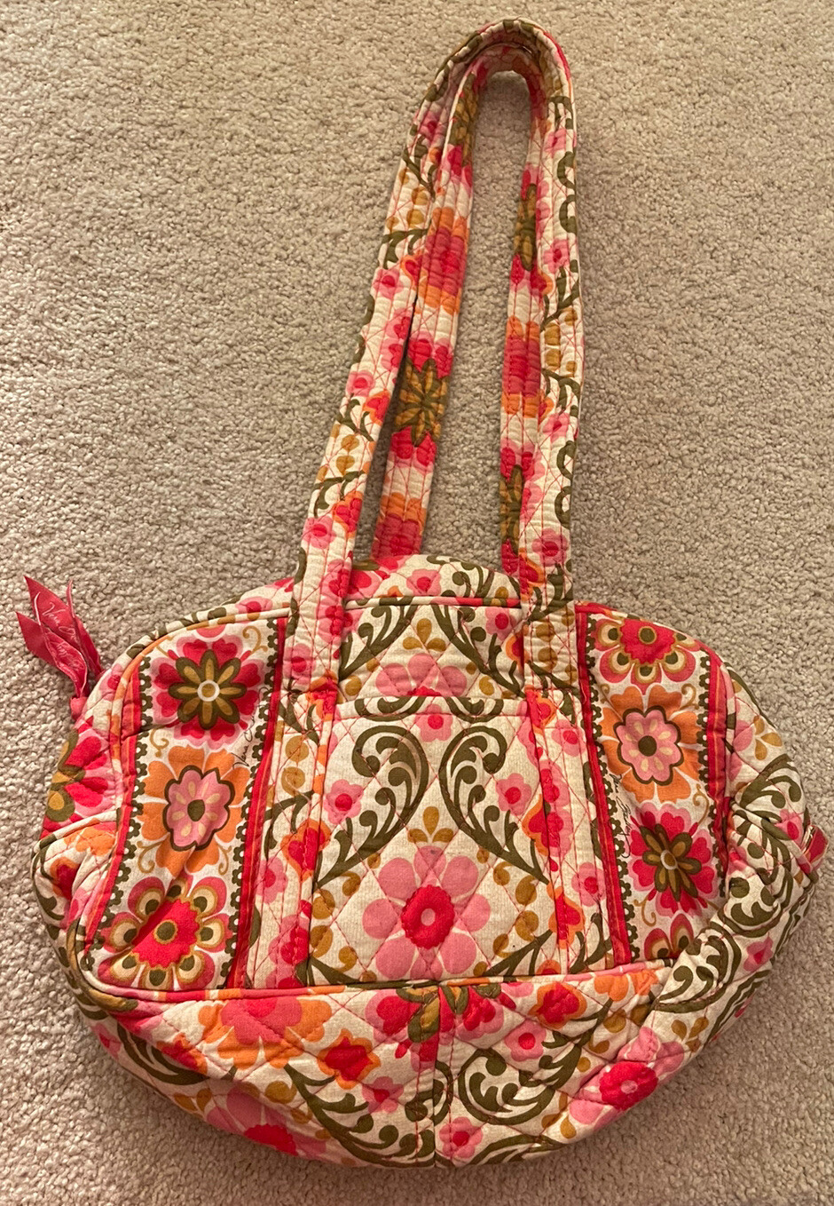 VINTAGE RETIRED VERA BRADLEY 100 HANDBAG SHOULDER BAG… Gem