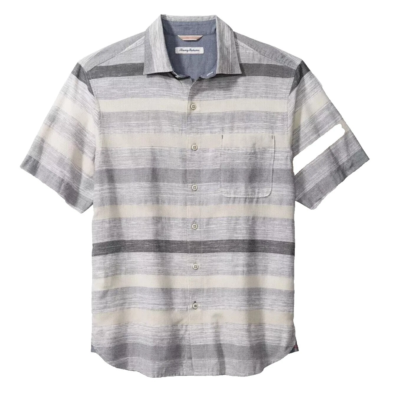 Manga corta lino Tommy Bahama Informal Con Botones camisas para hombres