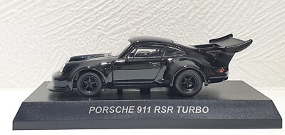 京商 1/64 ポルシェ 911 RSR TURBO マットブラック 1/64 Kyosho PORSCHE 911 RSR TURBO BLACK diecast car model | eBay