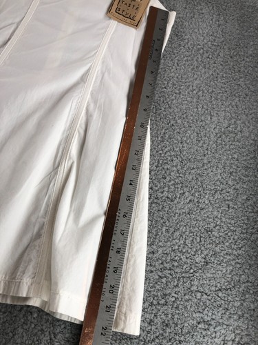 Kidokay Nuevo Vestido Blanco de Algodón Niñas Talla 12 Años Ajustable Correas Spagettii - Imagen 8 de 14
