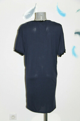 Robe en lin bleu marine - Robe d'été en lin