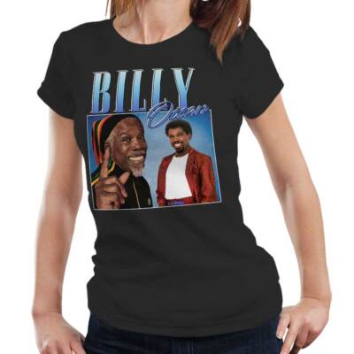 Billy Ocean Damen T-Shirt Wertschätzung Hommage Throwback Hirsch Henne Do lustig