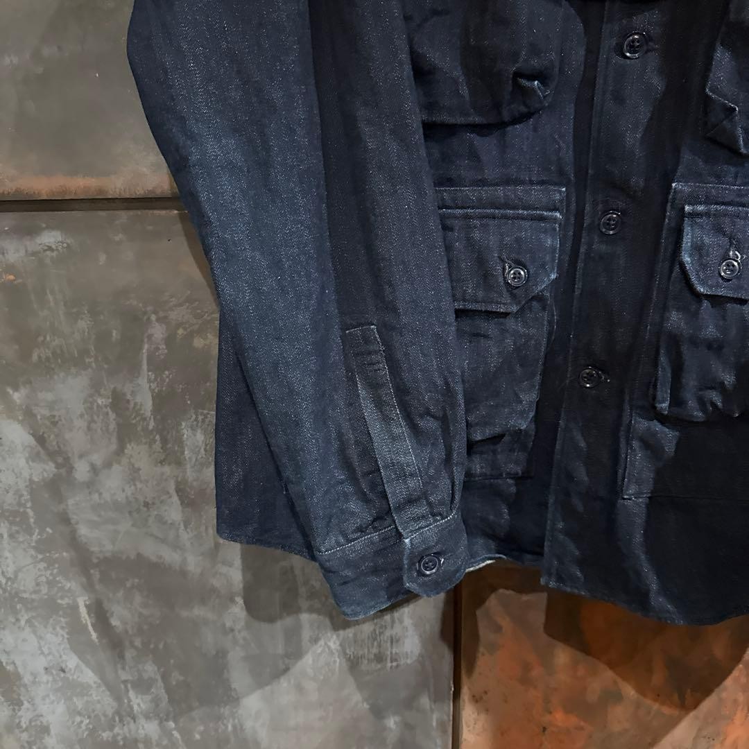 Engineered Garments Denim Explorer Jacket Used St… - image 5