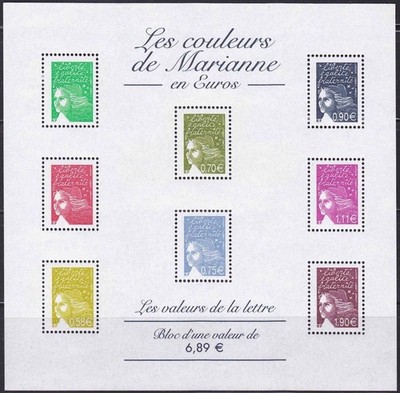 FRANKREICH 2003 Marianna vom 14. Juli BF POSTFRISCH **