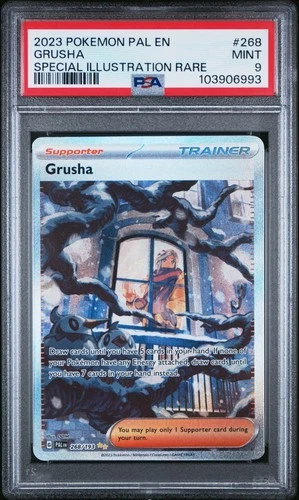 PSA 9 Grusha 268/193 | Special Illustration Rare | Paldea Evolved | 2023