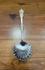 wallace grande baroque sterling silver /Stainless Berry Spoon