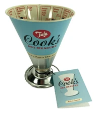 NEW Tala 1960s Style Cooks Dry Measure Kitchen Retro Vintage Made in England NIB