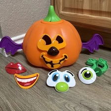 Step 2 My First Jack O Lantern Pumpkin Lights & Music - Mix And Match Parts!