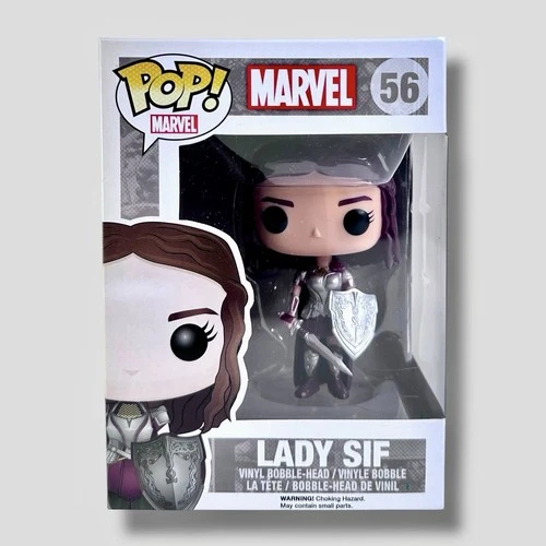 🛡️ Funko Pop! #56 Lady Sif Thor Marvel Comics Vaulted Rare Brand New In Box