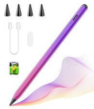 MMK Stylus Pen for iPad 6th-10th, Energy-Saving Fast Charging Purple Red