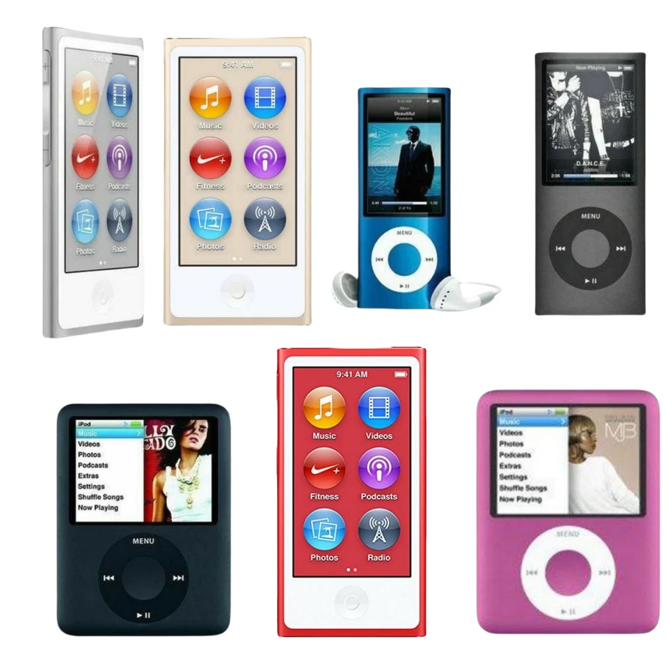 New Apple iPod Nano 3rd 4th 5th 7th 4GB 8GB 16GB MP3 Player Walkman New Battery - Image 3 of 4
