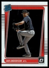 2021 Donruss Optic Ian Anderson Rookie Atlanta Braves #47 Rated Rookie