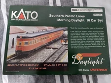 KATO N-Scale 10666-C Southern Pacific Lines Morning Daylight 10 Car Set Japan