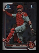 2022 1st Bowman Draft Chrome Jimmy Crooks III #BDC-178