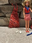 Barbie 1979 Growing up Skipper functional 2 skirts 2 pair shoes socks xtra dress — photo 3