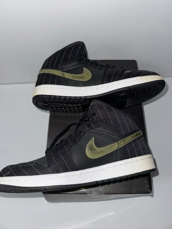 DS OG BOX Jordan 1 Retro Barons Away 2008 Talla 9 Nuevo 325514-012 Foto 2 de 4