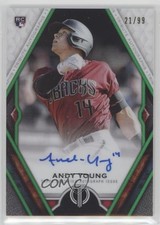 2021 Topps Tribute Tribute Auto Green 21/99 Andy Young #TA-AY Auto x5u