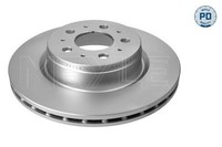 2X Meyle Bremsscheibe Bremsscheiben Satz Bremsen Vorne 70-83 521 0002/PD