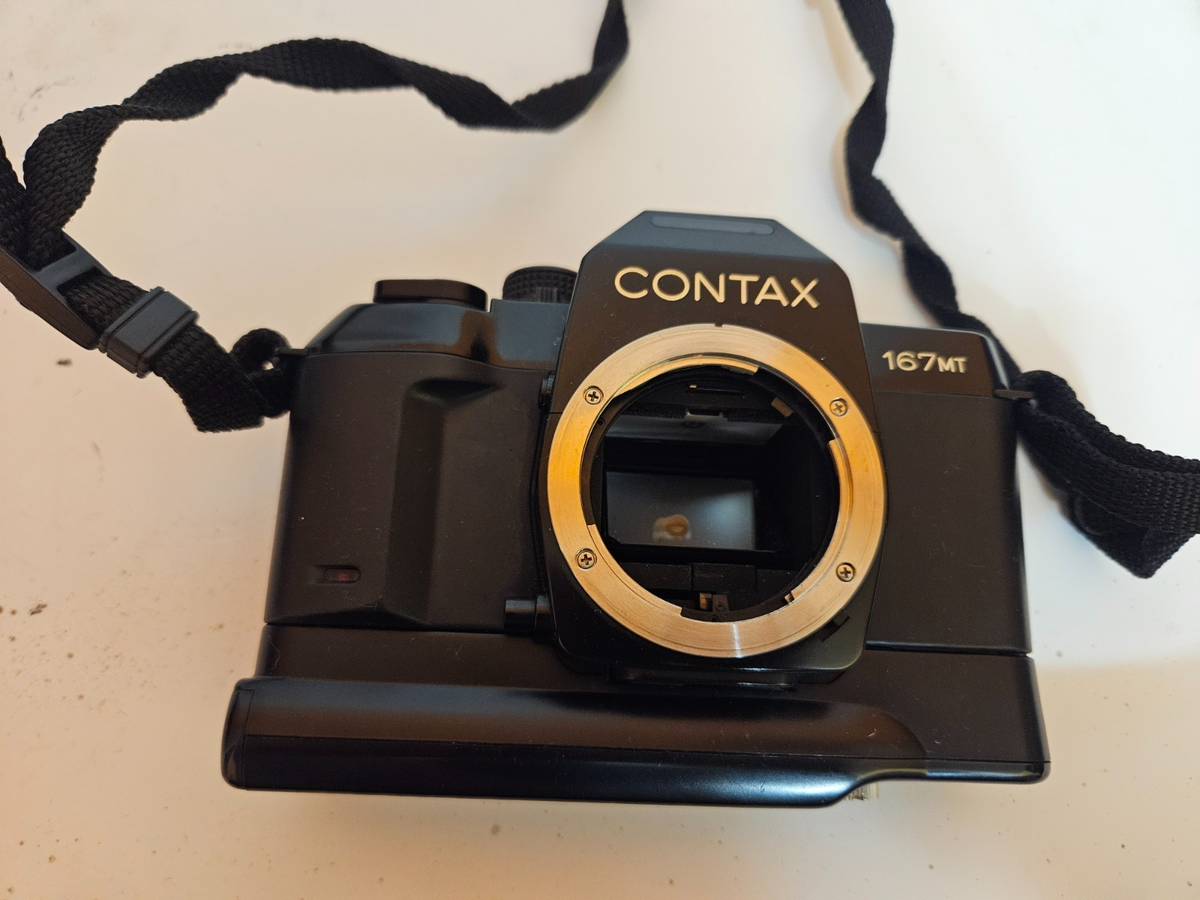 フィルムカメラ 777576 CONTAX 167MT BATTERY HOLDER F-5 実動品 CONTAX 167MT BATTERY HOLDER P-5 - メルカリ