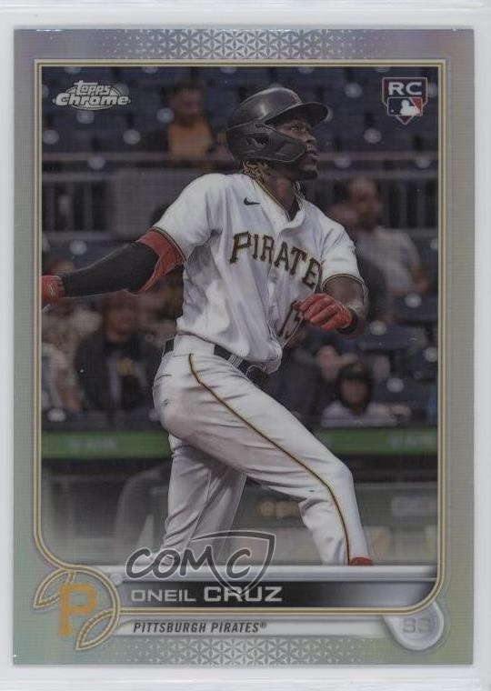 2022 Topps Chrome Sonic Refractor Oneil Cruz #128 06qf