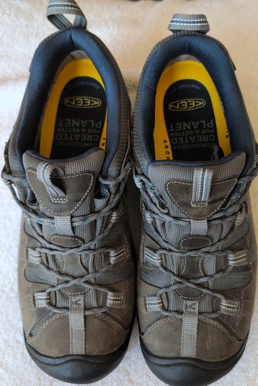 Stivali casual Keen Targhee ll WP Gargoyle Midnight Navy 1002363 da uomo taglia bassa 11 5