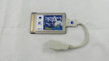 3com Etherlink III Lan PC Card for 10BASE-T PCMCIA with Cable Dongle 3C575-TX 