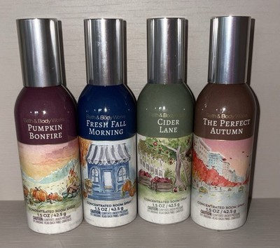4 x Bath And Body Works Neue Herbstsaison 2026 Konzentrierte Raumsprays