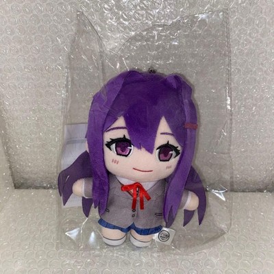 Doki Doki Literature Club Yuri Plush Keychain DDLC Team Salvato Rare japan new