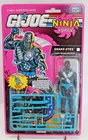 GI Joe Hasbro 1992 Ninja Force Snake Eyes Carded No UPC
