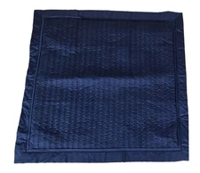 Open Packaged Ralph Lauren Modern Quilted 24" Navy Blue Euro Accent Pillow Sham