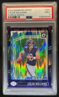 2024 Donruss Optic Caleb Williams Purple Shock Rated Rookie #201 Bears PSA 9