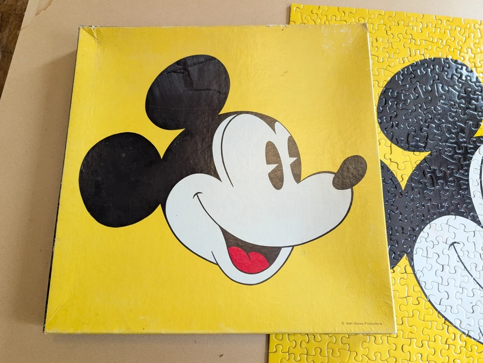 Vintage Springbok Puzzle Mickey Mouse Disney  500pc Complete Early - Image 2 of 4