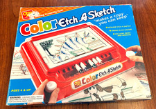 Color Etch A Sketch 559 Ohio Art 1993 Vintage Classic Drawing Toy
