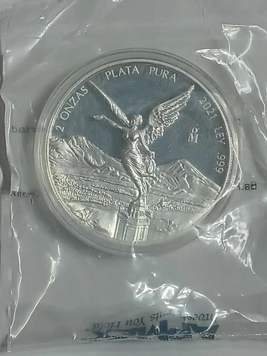 2021 Mexican Silver Libertad 1 oz — photo from another recent sale